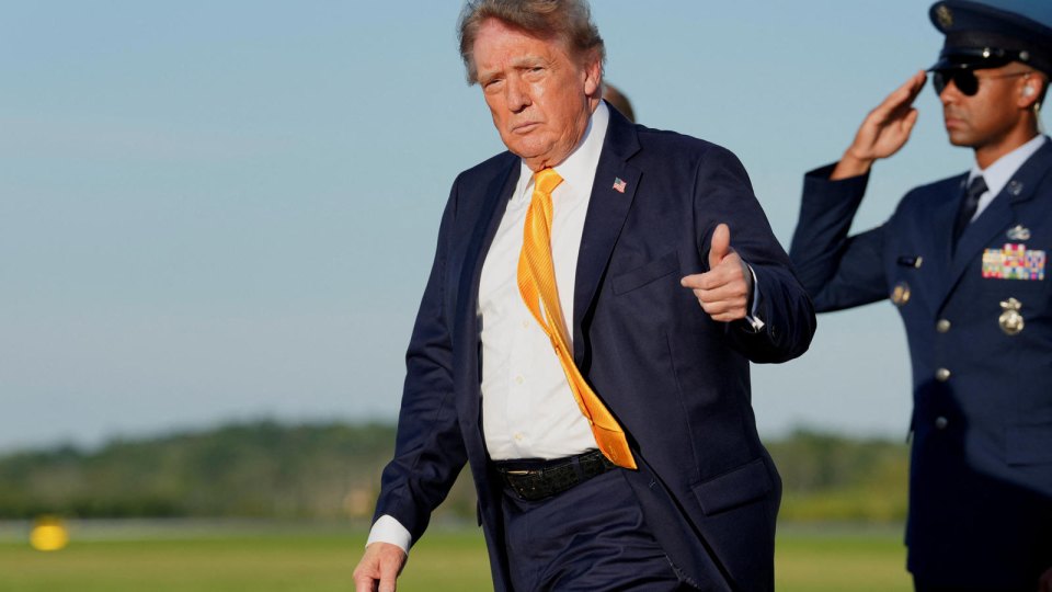 görüntüsü dikkat çekti - Trump’ın saçına ne oldu? Yeni görüntüsü dikkat çekti