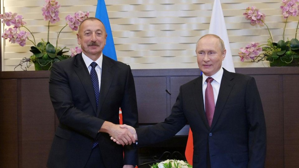 putin den telefon - Aliyev ve Putin'den telefon görüşmesi